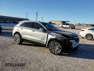 2024 Cadillac XT4 FWD Premium Luxury with VIN 1GYFZCR47RF213944, listed as a Copart auction lot 87674675 with 1,606 mi miles and Salvage title. Bid and sale history available at DreamBid. Image 11.