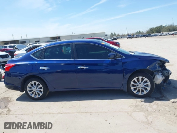 2019 Nissan Sentra SV with VIN 3N1AB7AP3KL614567, listed as a IAAI auction lot 41723674 with 98,971 mi miles and . Bid and sale history available at DreamBid. Image 14.