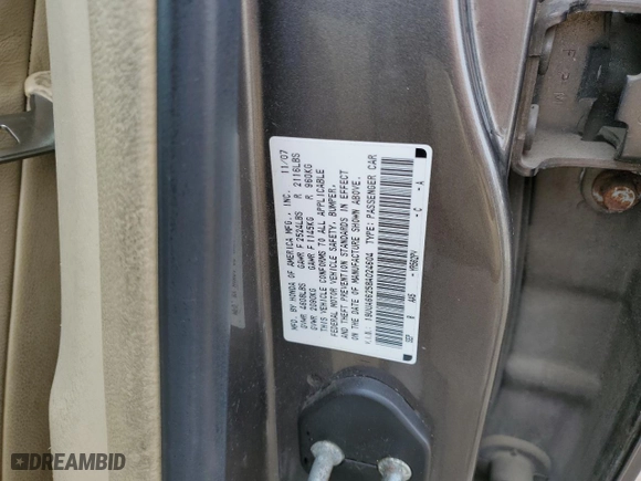 2008 Acura TL with VIN 19UUA66258A024604, listed as a Copart auction lot 51944445 with 0 mi miles and Salvage Title. Bid and sale history available at carsss.com. Image 14.