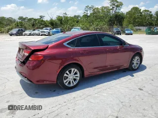 2015 Chrysler 200 Limited z VIN 1C3CCCAB6FN733384, wystawiony jako Copart lot #57103145 z przebiegiem 155 164 mil mil oraz Szkoda całkowita • Salvage title. Historia ofert i sprzedaży dostępna na DreamBid. Obrazek 3.