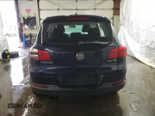 2014 Volkswagen Tiguan SEL with VIN WVGAV3AX0EW511131, listed as a Copart auction lot 43483055 with 102,252 mi miles and Salvage title. Bid and sale history available at DreamBid. Image 6.