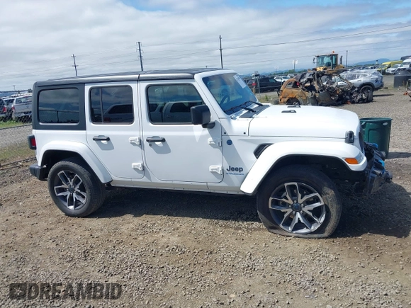 2024 Jeep Wrangler Willys z VIN 1C4RJXN60RW225250, wystawiony jako IAAI lot #42333989 z przebiegiem 35 893 mil mil oraz . Historia ofert i sprzedaży dostępna na DreamBid. Obrazek 14.