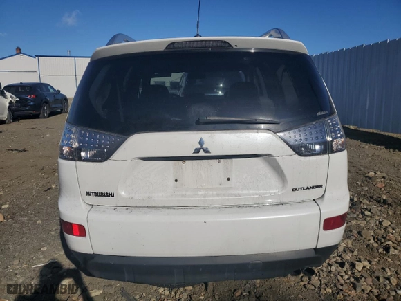2008 Mitsubishi Outlander XLS with VIN JA4MT41X78Z002938, listed as a Copart auction lot 79595774 with 202,962 mi miles and Salvage Title. Bid and sale history available at carsss.com. Image 6.
