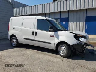 2022 Ram ProMaster City Cargo Tradesman with VIN ZFBHRFAB6N6Y24331, listed as a Copart auction lot 56729625 with 32,854 mi miles and Salvage title. Bid and sale history available at DreamBid. Image 4.
