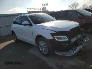 2017 Audi Q5 Premium with VIN WA1C2AFPXHA027160, listed as a Copart auction lot 44220035 with 128,233 mi miles and Salvage title. Bid and sale history available at DreamBid. Image 4.