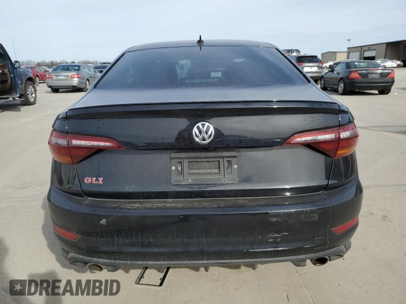 2019 Volkswagen Jetta GLI S z VIN 3VW6T7BU1KM156233, wystawiony jako Copart lot #48149965 z przebiegiem 44 496 mil mil oraz Szkoda całkowita • Salvage title. Historia ofert i sprzedaży dostępna na DreamBid. Obrazek 6.