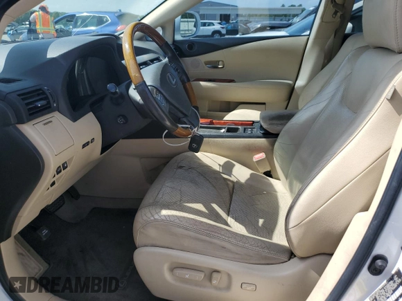 2010 Lexus RX 350 with VIN 2T2BK1BA0AC013221, listed as a Copart auction lot 61695125 with 242,646 mi miles and Clean title. Bid and sale history available at DreamBid. Image 7.