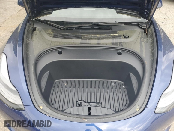 2023 Tesla Model 3 with VIN 5YJ3E1EA5PF695318, listed as a Copart auction lot 53832935 with 28,863 mi miles and Salvage title. Bid and sale history available at DreamBid. Image 11.