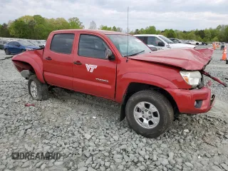 2015 Toyota Tacoma with VIN 3TMLU4ENXFM183250, listed as a Copart auction lot 52936125 with 132,703 mi miles and Salvage Title. Bid and sale history available at DreamBid. Image 4.