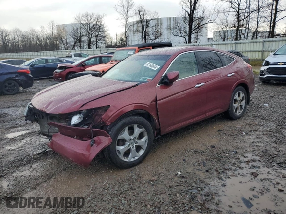 2010 Honda Crosstour EX-L with VIN 5J6TF2H56AL011490, listed as a Copart auction lot 84711604 with Not Provided miles and Non Repairable. Bid and sale history available at carsss.com. Image 1.