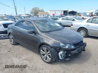 2013 Volkswagen Eos Lux with VIN WVWFW8AH8DV005757, listed as a IAAI auction lot 41679864 with 48,106 mi miles and . Bid and sale history available at DreamBid. Image 1.