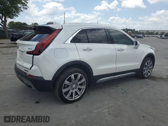 2020 Cadillac XT4 FWD Premium Luxury z VIN 1GYFZCR4XLF005029, wystawiony jako Copart lot #55274025 z przebiegiem 50 550 mil mil oraz Szkoda całkowita • Salvage title. Historia ofert i sprzedaży dostępna na DreamBid. Obrazek 3.