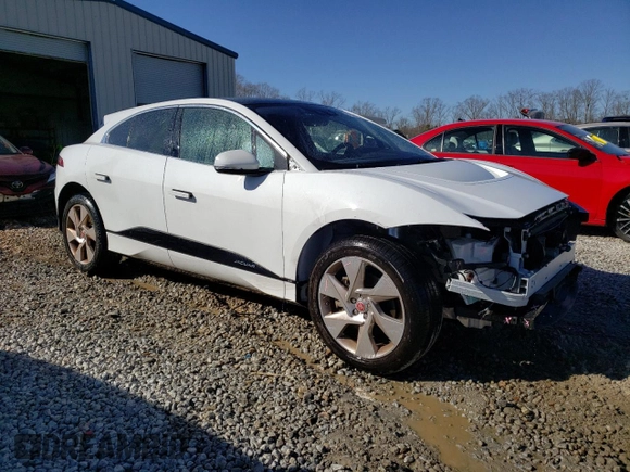 2020 Jaguar I-Pace SE with VIN SADHC2S14L1F79060, listed as a Copart auction lot 43287464 with 25,775 mi miles and . Bid and sale history available at DreamBid. Image 4.
