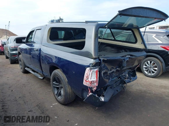2018 Ram 1500 Express with VIN 1C6RR7FG4JS269271, listed as a IAAI auction lot 41763984 with 47,447 mi miles. Bid and sale history available at carsss.com. Image 3.