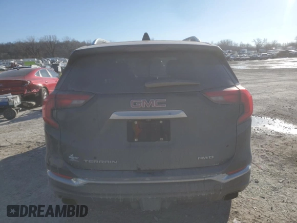 2019 GMC Terrain Denali with VIN 3GKALXEX2KL401165, listed as a Copart auction lot 42923105 with 73,776 mi miles and Salvage Title. Bid and sale history available at carsss.com. Image 6.
