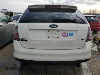 2007 Ford Edge SEL PLUS with VIN 2FMDK39C77BA64258, listed as a Copart auction lot 43733275 with 126,378 mi miles and Salvage Title. Bid and sale history available at carsss.com. Image 6.