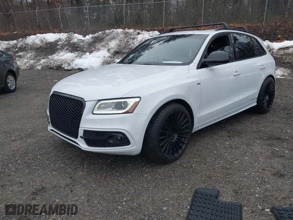 2016 Audi Q5 Premium Plus with VIN WA1D7AFP7GA151732, listed as a IAAI auction lot 41054067 with 129,499 mi miles. Bid and sale history available at carsss.com. Image 2.