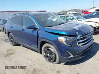 2020 GMC Terrain SLE z VIN 3GKALMEV7LL306955, wystawiony jako IAAI lot #41784289 z przebiegiem 48 856 mil mil oraz . Historia ofert i sprzedaży dostępna na DreamBid. Obrazek 1.