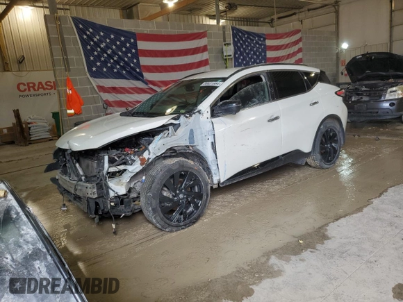 2018 Nissan Murano S with VIN 5N1AZ2MG7JN112758, listed as a Copart auction lot 86631664 with 106,486 mi miles and Salvage Title. Bid and sale history available at DreamBid. Image 1.