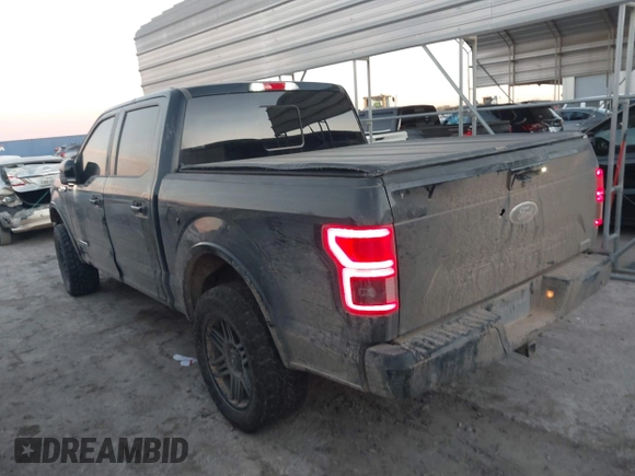 2019 Ford F-150 XL with VIN 1FTEW1E45KKC47947, listed as a IAAI auction lot 41078136 with 121,489 mi miles. Bid and sale history available at carsss.com. Image 3.