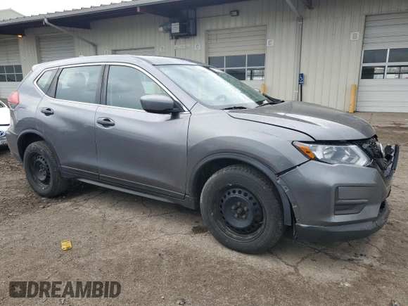 2017 Nissan Rogue S with VIN KNMAT2MV2HP516067, listed as a Copart auction lot 50984915 with 202,168 mi miles and Salvage Title. Bid and sale history available at carsss.com. Image 4.