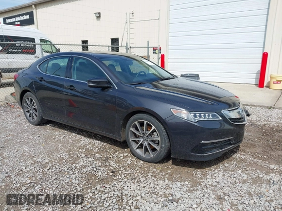 2015 Acura TLX Technology with VIN 19UUB2F56FA001958, listed as a IAAI auction lot 42104640 with 61,572 mi miles and . Bid and sale history available at DreamBid. Image 1.