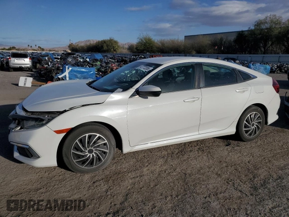 2019 Honda Civic LX with VIN 2HGFC2F60KH504492, listed as a Copart auction lot 47772205 with 81,617 mi miles and Salvage Title. Bid and sale history available at DreamBid. Image 1.
