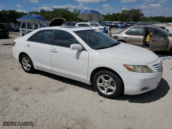 2007 Toyota Camry CE with VIN 4T1BE46KX7U522188, listed as a Copart auction lot 53231785 with 219,837 mi miles and Clean Title. Bid and sale history available at carsss.com. Image 4.