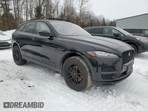 2018 Jaguar F-Pace 35t Prestige with VIN SADCK2EVXJA248277, listed as a Copart auction lot 85302924 with 104,059 mi miles and Clean title. Bid and sale history available at DreamBid. Image 4.