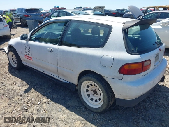 1994 Honda Civic CX with VIN 2HGEH2354RH511254, listed as a IAAI auction lot 41996199 with 155,547 mi miles and . Bid and sale history available at DreamBid. Image 3.