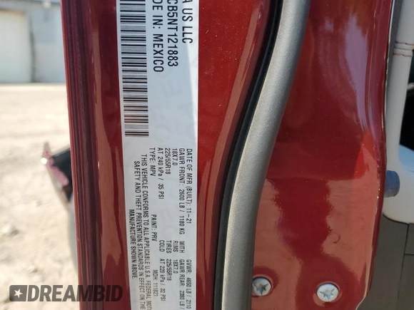 2022 Jeep Compass Limited с VIN 3C4NJDCB5NT121883, выставлен на аукционе Copart как лот 64294155 с пробегом 28 417 миль миль и Чистый • Clean title. История ставок и продаж доступна на DreamBid. Изображение 13.