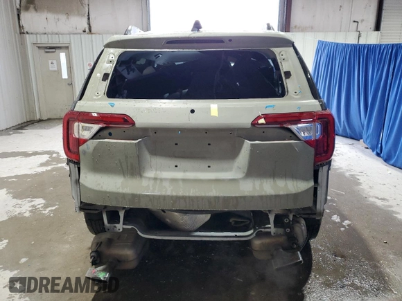 2020 GMC Acadia SLT with VIN 1GKKNULS4LZ131578, listed as a Copart auction lot 44245245 with 105,832 mi miles and Salvage Title. Bid and sale history available at DreamBid. Image 6.