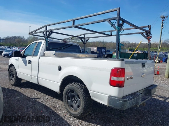 2007 Ford F-150 XL with VIN 1FTPF12V07KC40241, listed as a IAAI auction lot 41736613 with 403,583 mi miles. Bid and sale history available at carsss.com. Image 3.