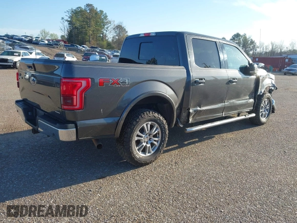 2016 Ford F-150 XLT with VIN 1FTEW1EF6GFA59469, listed as a IAAI auction lot 41853587 with 216,860 mi miles. Bid and sale history available at carsss.com. Image 4.