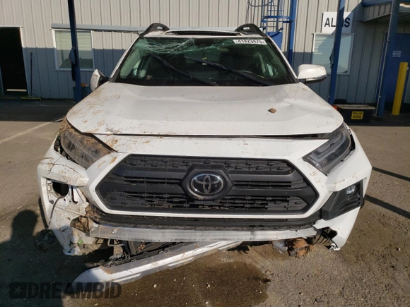 2023 Toyota RAV4 Adventure with VIN 2T3J1RFV1PW402088, listed as a Copart auction lot 41823475 with 30,498 mi miles and Salvage Title. Bid and sale history available at carsss.com. Image 5.