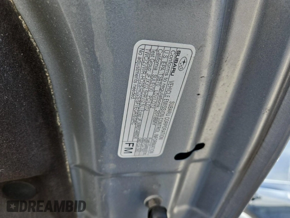 2018 Subaru Legacy Premium with VIN 4S3BNAF66J3033922, listed as a IAAI auction lot 42610438 with 39,267 mi miles and . Bid and sale history available at DreamBid. Image 34.
