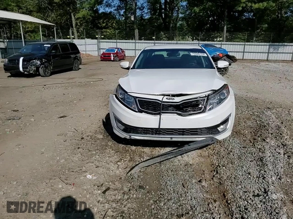 2013 Kia Optima Hybrid LX with VIN KNAGM4AD4D5055441, listed as a Copart auction lot 75596124 with 129,091 mi miles and Salvage Title. Bid and sale history available at carsss.com. Image 14.