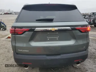 2023 Chevrolet Traverse LT Cloth with VIN 1GNERGKW6PJ222236, listed as a Copart auction lot 49342875 with 33,143 mi miles and Salvage Title. Bid and sale history available at carsss.com. Image 6.