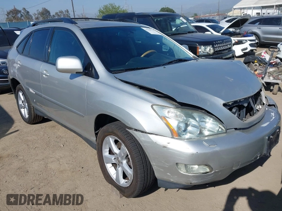 2007 Lexus RX 350 with VIN 2T2GK31U77C011973, listed as a IAAI auction lot 41998755 with 55,337 mi miles. Bid and sale history available at carsss.com. Image 1.