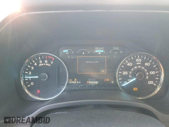 2020 Ford F-150 XL with VIN 1FTEW1E40LKD19946, listed as a Copart auction lot 88269985 with 137,622 mi miles and Salvage title. Bid and sale history available at DreamBid. Image 9.