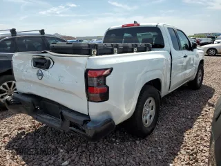 2024 Nissan Frontier S with VIN 1N6ED1CL3RN642229, listed as a Copart auction lot 61270734 with 919 mi miles and Salvage Title. Bid and sale history available at carsss.com. Image 3.