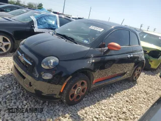2015 FIAT 500e z VIN 3C3CFFGE5FT585755, wystawiony jako Copart lot #51101515 z przebiegiem 73 342 mil mil oraz Czysty tytuł • Clean title. Historia ofert i sprzedaży dostępna na DreamBid. Obrazek 2.