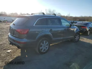 2015 Audi Q7 S line Prestige with VIN WA1DGAFE5FD010931, listed as a Copart auction lot 43232485 with 162,437 mi miles and Clean title. Bid and sale history available at DreamBid. Image 3.