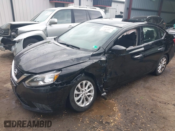 2019 Nissan Sentra S with VIN 3N1AB7AP8KY397097, listed as a IAAI auction lot 42038956 with 51,538 mi miles and . Bid and sale history available at DreamBid. Image 6.
