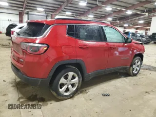 2017 Jeep Compass Latitude with VIN 3C4NJDBB7HT657028, listed as a Copart auction lot 52505255 with 65,482 mi miles and Clean Title. Bid and sale history available at carsss.com. Image 3.