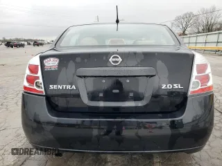 2007 Nissan Sentra 2.0 with VIN 3N1AB61E47L615548, listed as a Copart auction lot 50928135 with 122,186 mi miles and Salvage Title. Bid and sale history available at DreamBid. Image 6.
