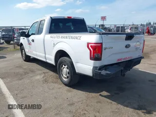 2016 Ford F-150 XL with VIN 1FTEX1C84GKD33082, listed as a IAAI auction lot 41834502 with 185,958 mi miles and . Bid and sale history available at carsss.com. Image 3.