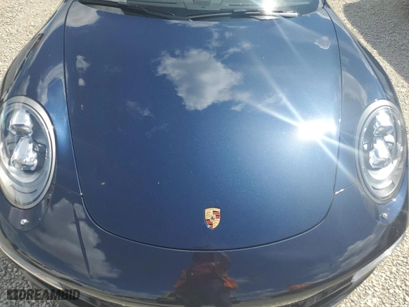 2017 Porsche 911 Carrera S with VIN WP0AB2A93HS123587, listed as a Copart auction lot 74075574 with 0 mi miles and Salvage Title. Bid and sale history available at carsss.com. Image 11.