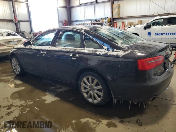 2012 Audi A6 z VIN WAUFGCFC3CN091469, wystawiony jako Copart lot #43750915 z przebiegiem 146 850 mil mil oraz Szkoda całkowita • Salvage title. Historia ofert i sprzedaży dostępna na DreamBid. Obrazek 2.