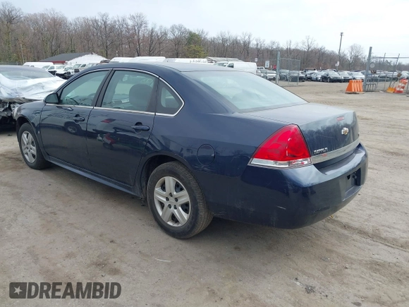 2010 Chevrolet Impala LS with VIN 2G1WA5EK0A1130681, listed as a IAAI auction lot 41777168 with 103,916 mi miles and . Bid and sale history available at DreamBid. Image 3.